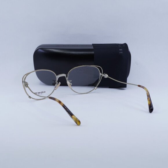 🕶️ New Coach HC5095 9005 Eyeglasses - Gold Frame 54mm - Picture 12 of 12